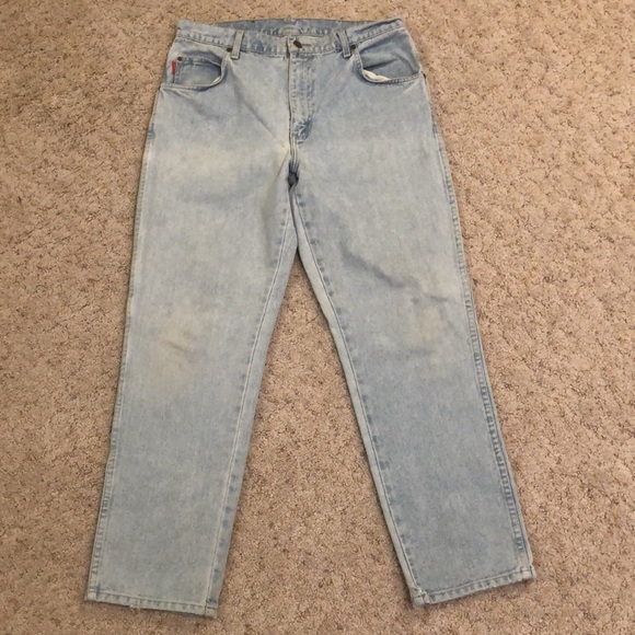Bugle Boy Men’s Vintage 90s Denim Light Wash Jeans 33 W x 30 L - Picture 4 of 12